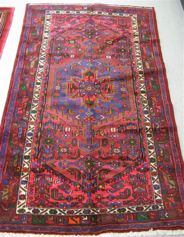 Appraisal: PERSIAN HAMADAN AREA RUG ' x '