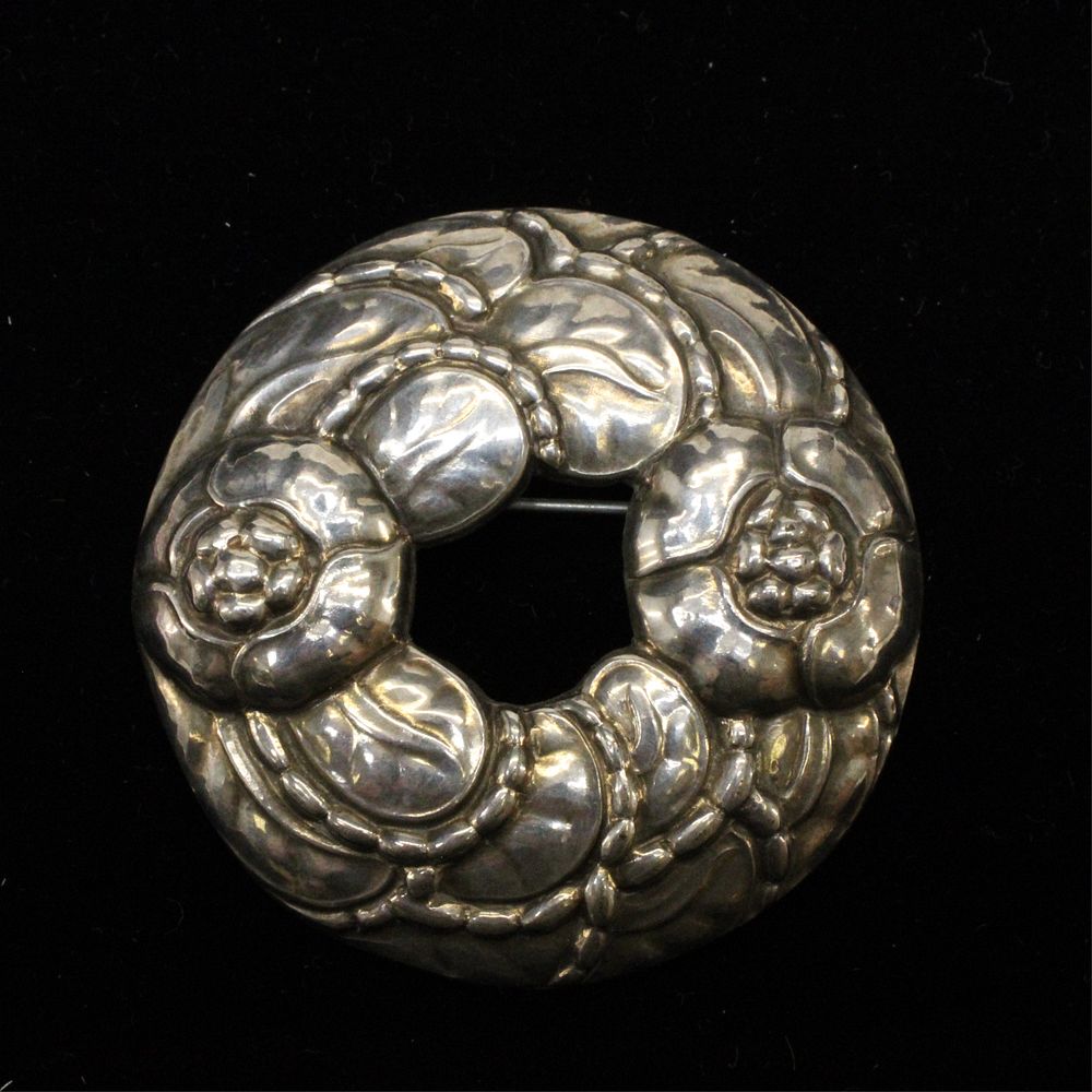 Appraisal: Georg Jensen th Anniversary Brooch A sterling silver Georg Jensen