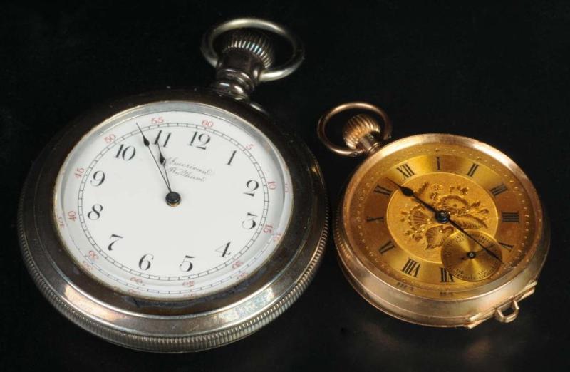 Appraisal: Lot of Antique Jewelry Pocket Watches Description Working Includes one