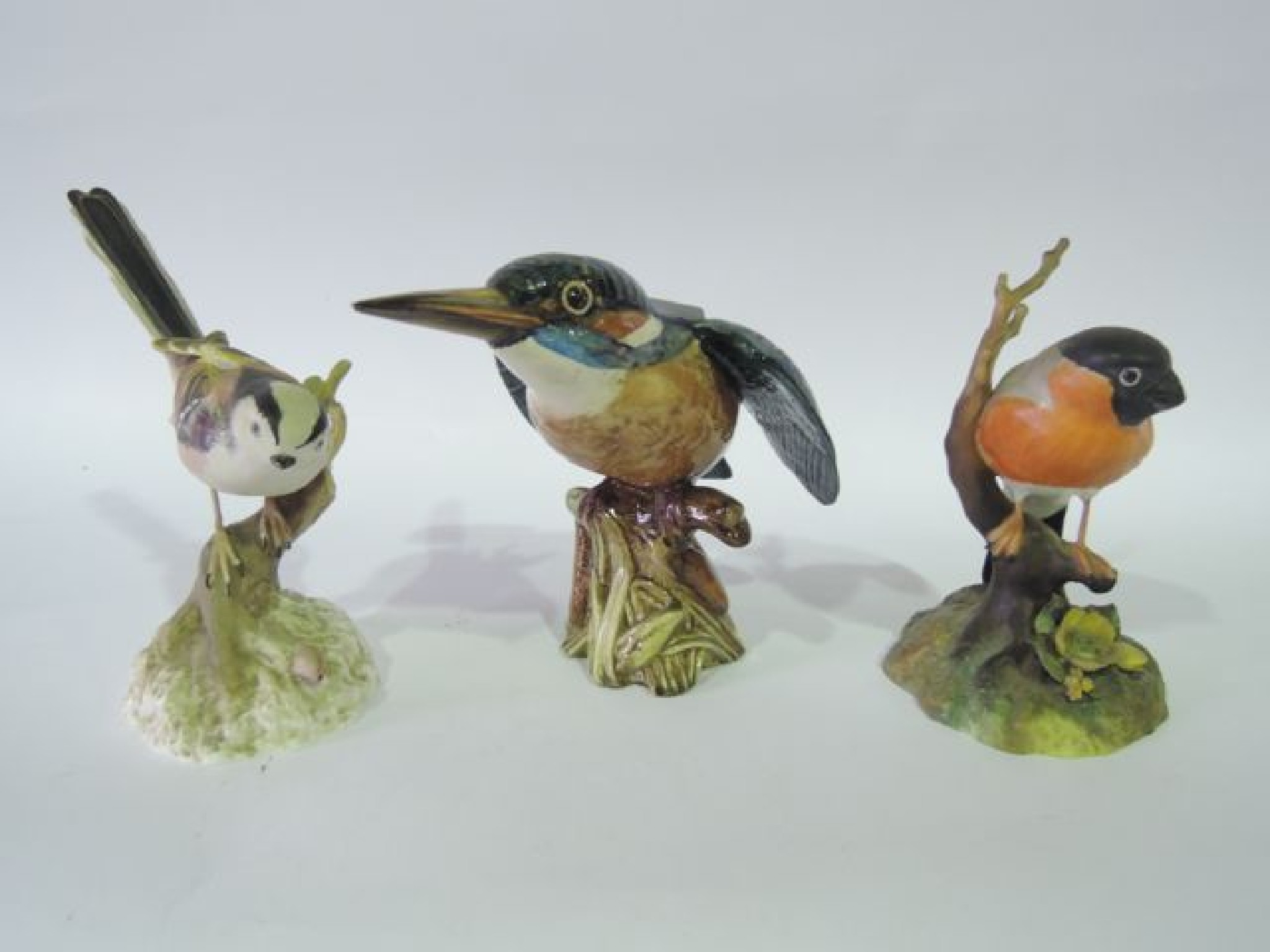 Appraisal: A Royal Doulton Beswick model of a kingfisher with printed