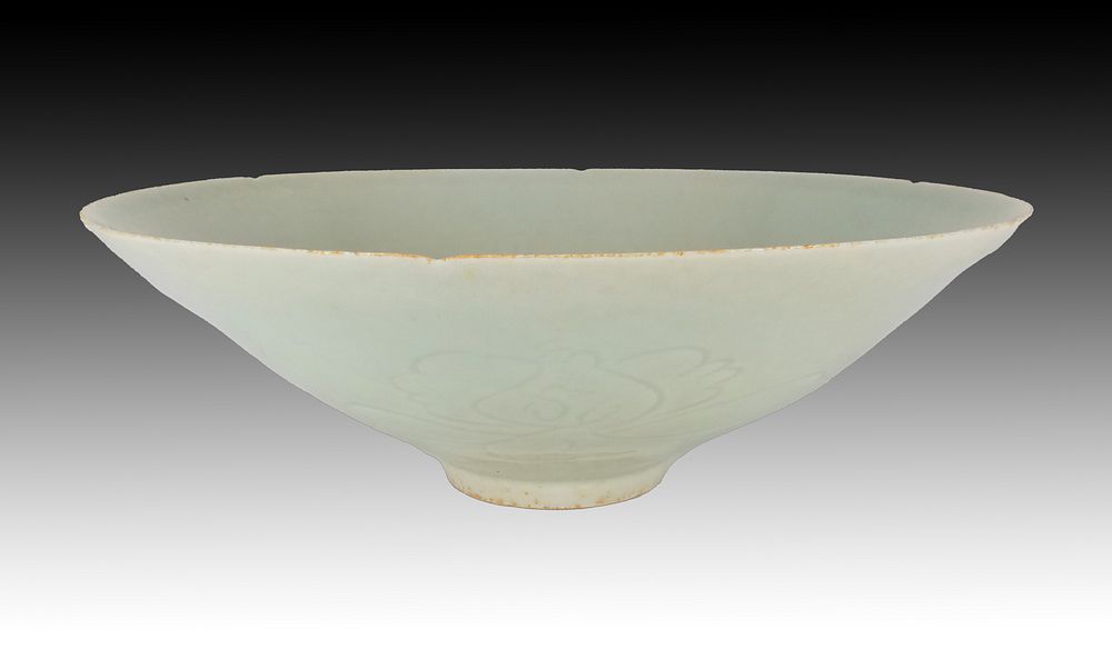 Appraisal: Chinese Song Dynasty Qingbai Ware Bowl Chinese Song Dynasty Qingbai