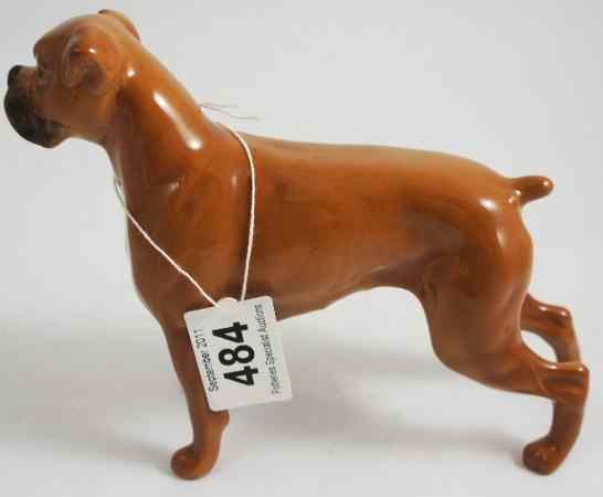 Appraisal: Rare Beswick Boxer Dog in Brindle colorway