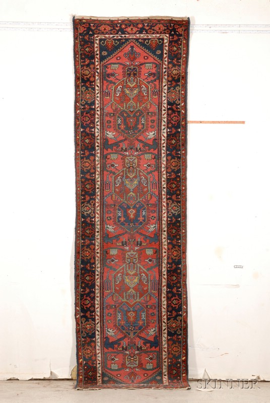 Appraisal: Northwest Persian Long Rug second quarter th century ft in