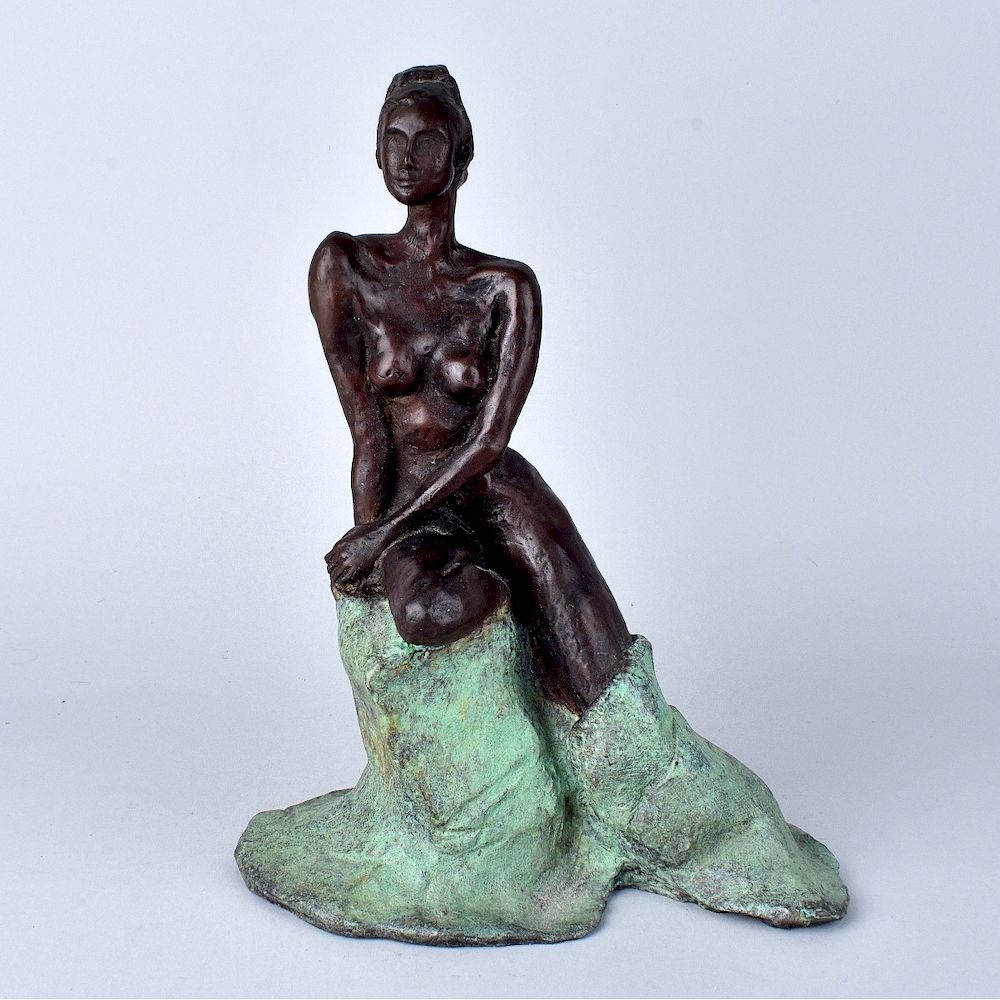 Appraisal: Stephanie S Conrad Bronze Sculpture Stephanie S Conrad th Century