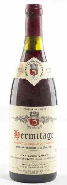 Appraisal: HermitageJean-Louis Chave bottle cm lbsl ssosRemoved from a subterranean wine