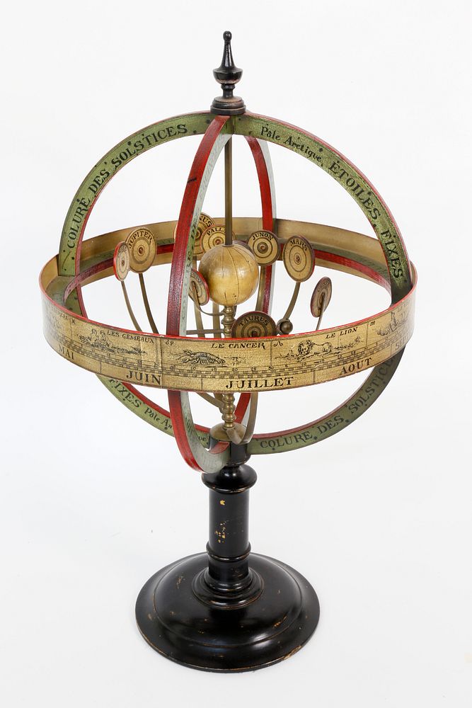 Appraisal: French Brass Armillary Sphere th Century French Brass Armillary Sphere