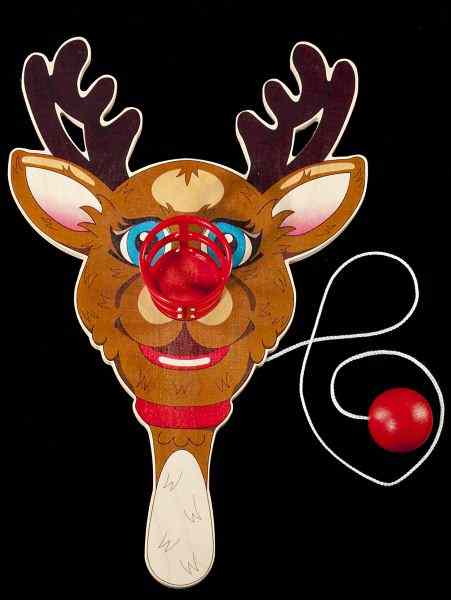 Appraisal: Jeff Koons ''Reindeer Paddle '' American b silkscreen on plywood