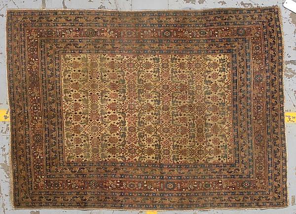 Appraisal: A Ardebil rug size approximately ft in x ft in