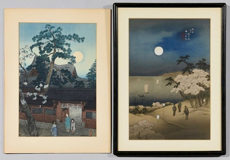 Appraisal: Japanese Shin-hanga Prints Two Japanese Shin-hanga prints st item Shiro