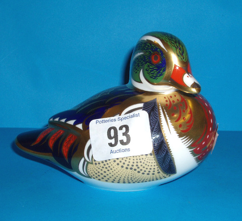 Appraisal: Royal Crown Derby Carolina Duck Boxed