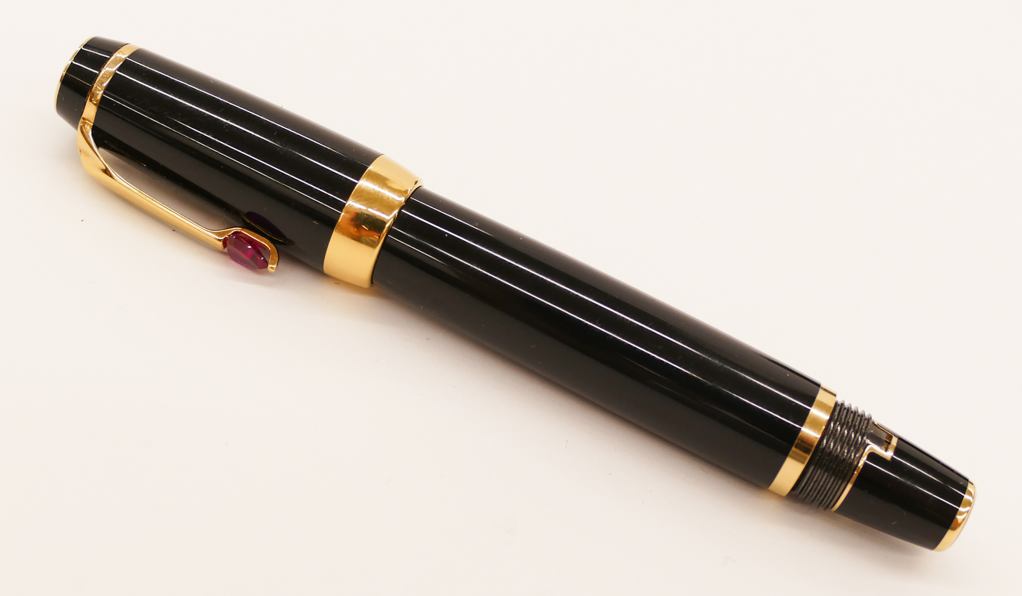 Appraisal: Mont Blanc Je t'aime Boheme Jeweled Fountain Pen '' A