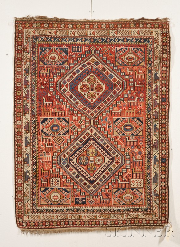 Appraisal: Kuba Rug Northeast Caucasus last quarter th century slight even