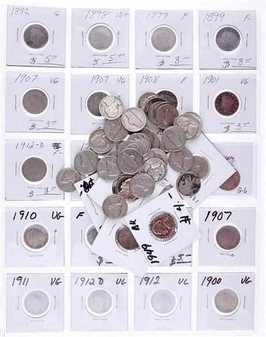 Appraisal: Collection early US nickels Liberty Head - Buffalo - Jefferson