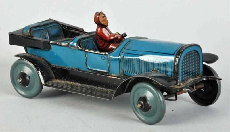 Appraisal: Tin Litho Automobile Wind-Up Toy German Working Includes removable lithographed