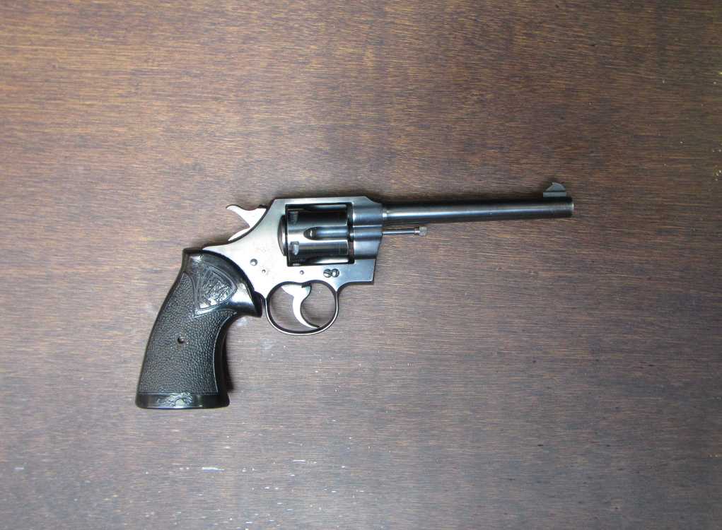 Appraisal: COLT OFFICIAL POLICE DOUBLE ACTION REVOLVER special caliber barrel blued