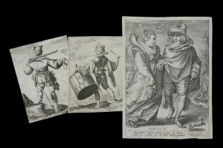 Appraisal: ETCHINGS AFTER HENDRICK GOLTZIUS - All unframed loose including Winter