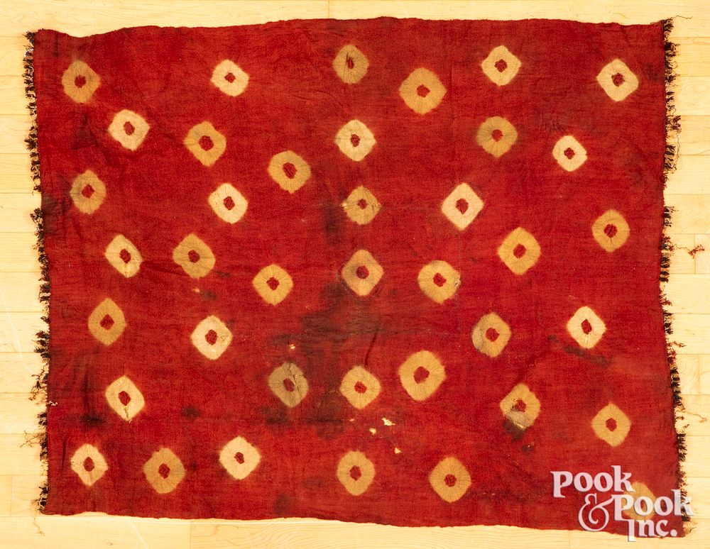 Appraisal: Peruvian prehistoric textile La Ramada culture Peruvian prehistoric textile La