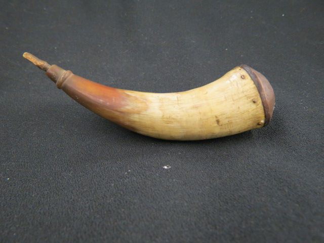 Appraisal: Antique Gunpowder Horn