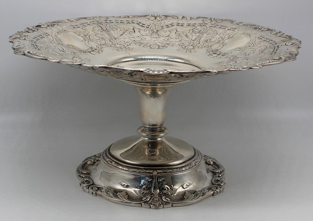 Appraisal: STERLING Early th C Gorham Sterling Compote Gorham sterling compote