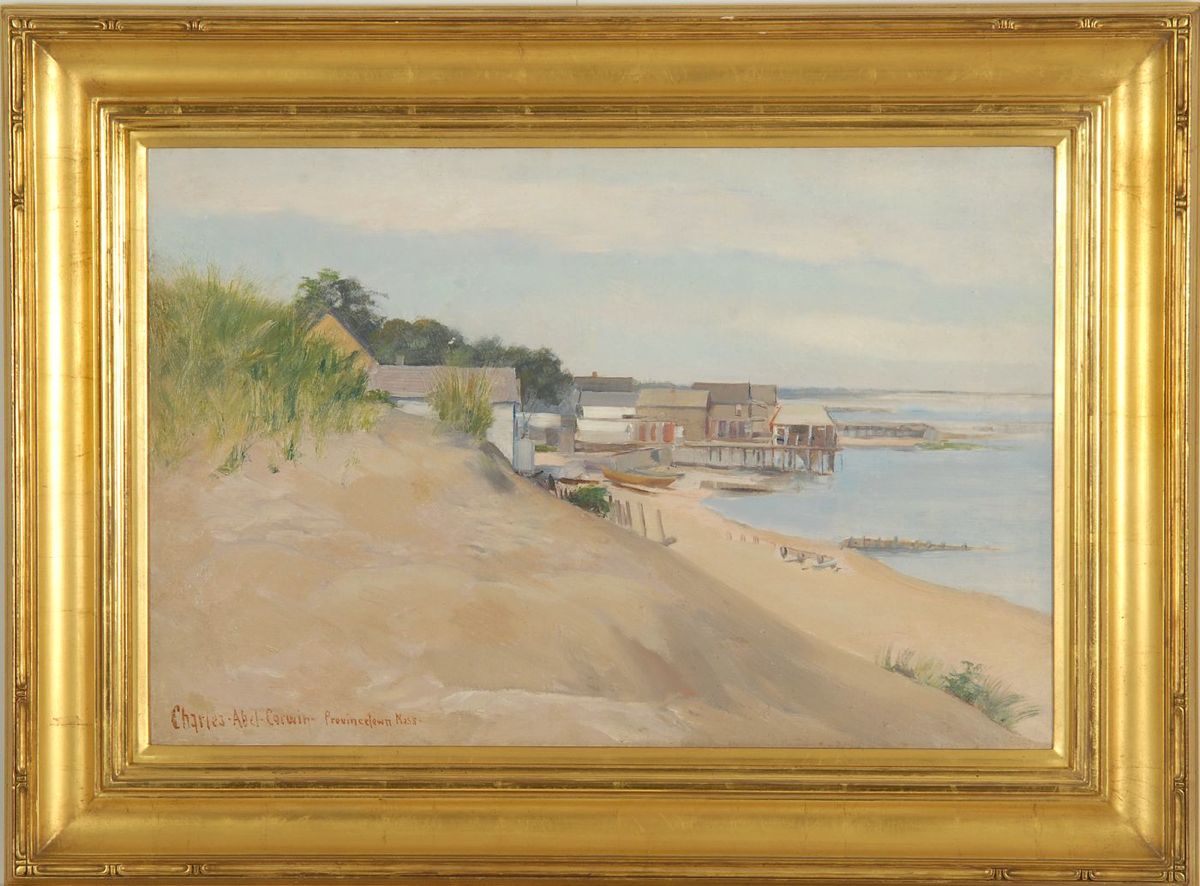 Appraisal: CHARLES ABEL CORWINAmerican - The Village End Provincetown Cape Cod