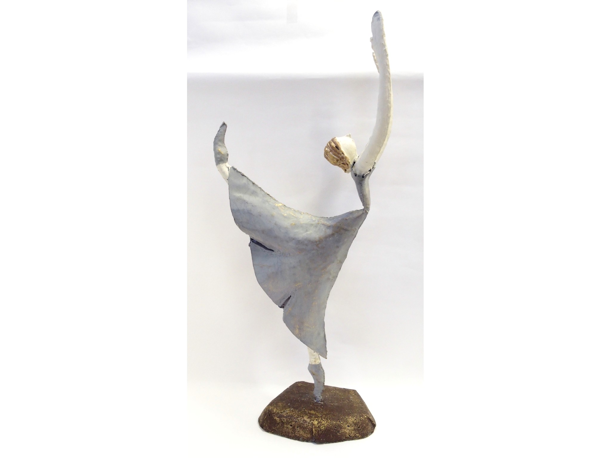 Appraisal: A modern sculpture of a ballerina