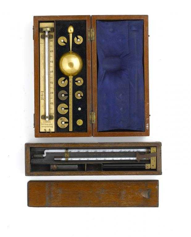 Appraisal: AN EDNEY SWING HYGROMETER BY JOHN DAVIS SON DERBY LTD