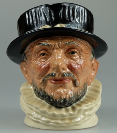 Appraisal: Royal Doulton large colour way character jug The Beefeater D