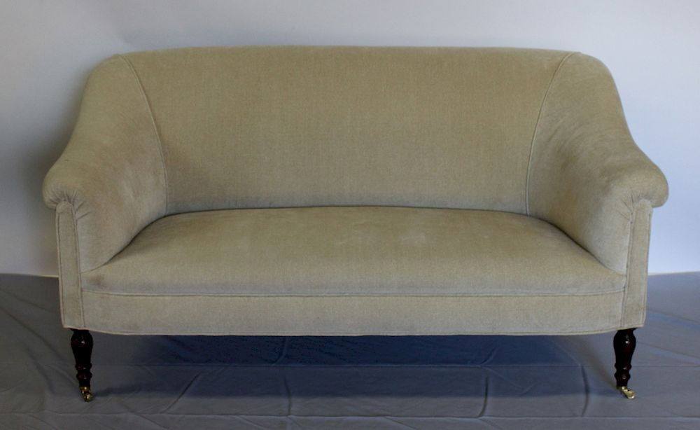 Appraisal: George Smith Somerville Love Seat From a Greenwich CT estate