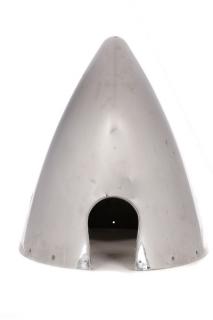 Appraisal: Airplane Triple Prop Aluminum Nose Cone Airplane triple prop aluminum