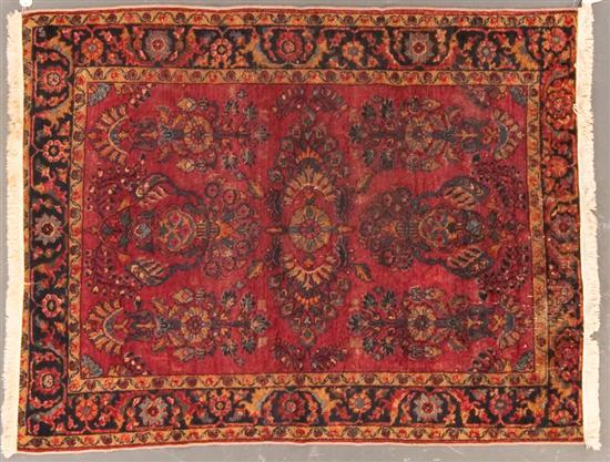 Appraisal: Antique Lilihan rug Persia circa x