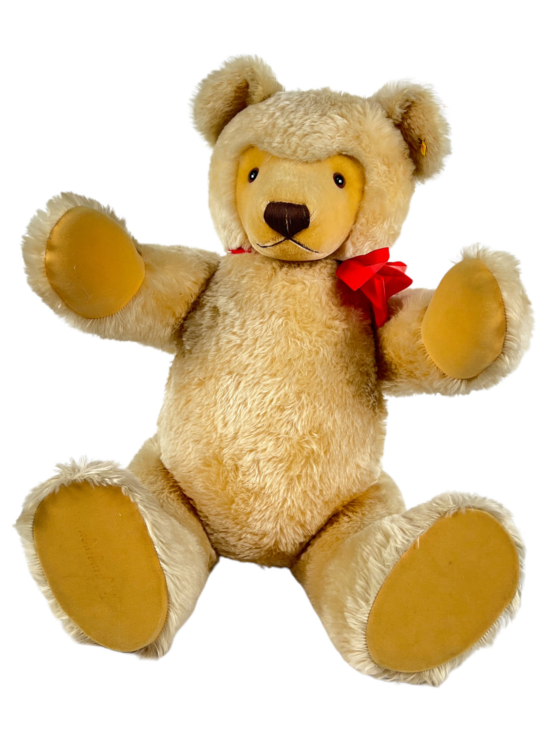 Appraisal: Extra Large Steiff Teddy Bear Height Bear is in good