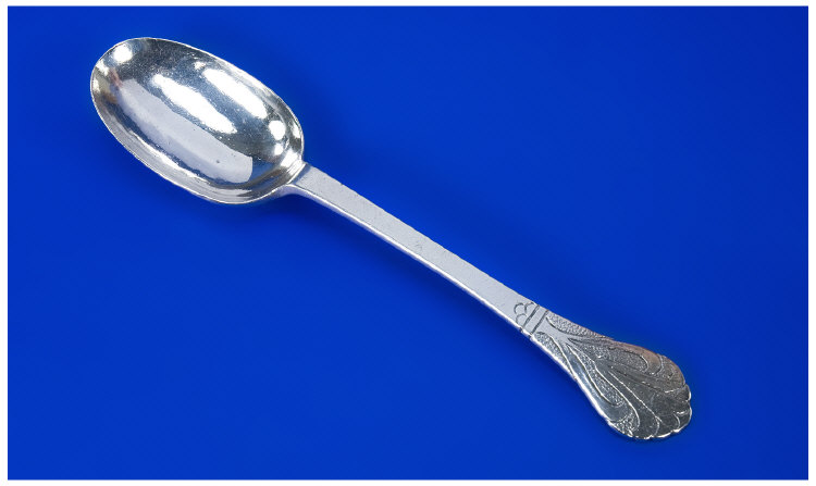 Appraisal: Guild of Handicrafts Ltd Silver Spoon with a Stylised Foliate