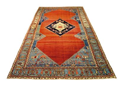 Appraisal: Bakshaish carpet north persia circa late th century ft in