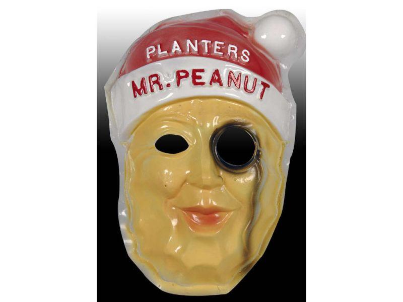 Appraisal: s Planters Peanut Santa Mask Description '' x '' Mask