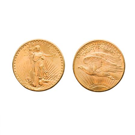 Appraisal: St Gaudens Two Coins Estimate -