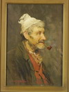 Appraisal: OOP - Portrait of Fisherman in Woolen Cap by John