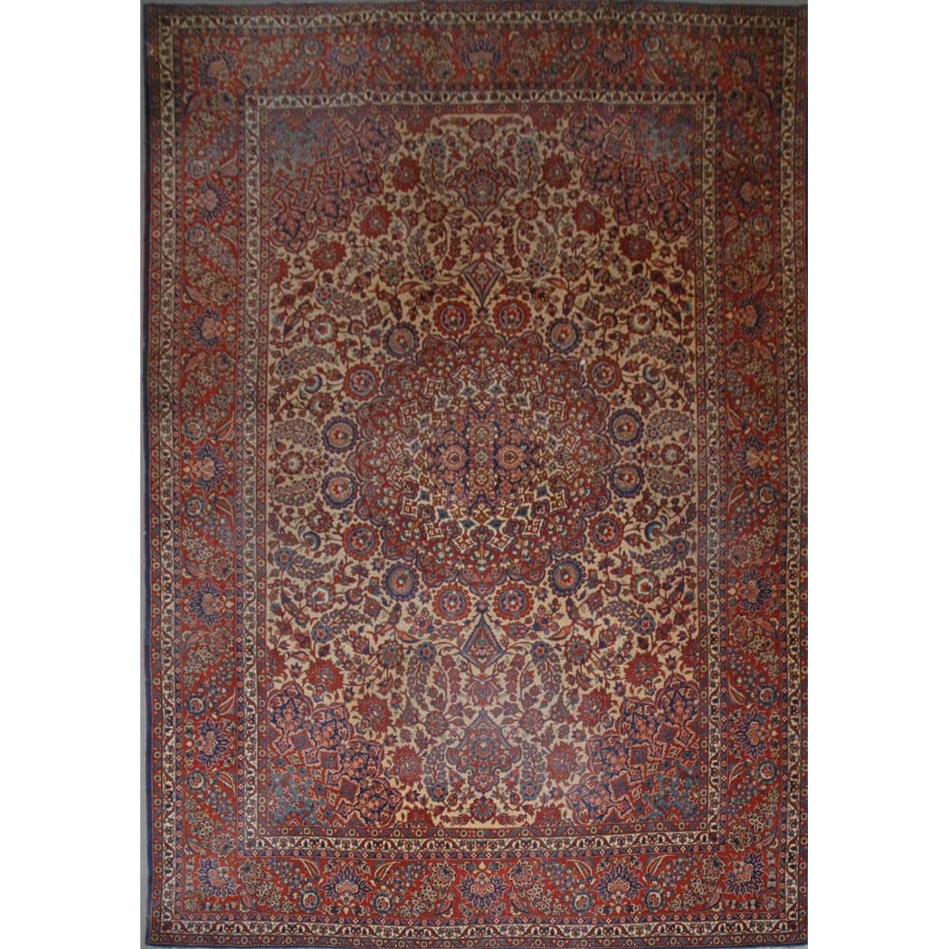 Appraisal: Kashan Carpet Central Persia second quarter of the th century