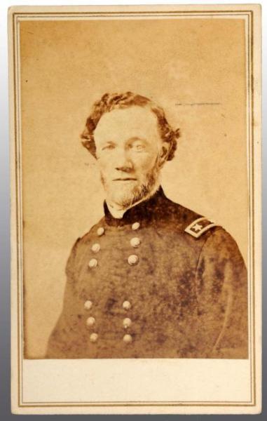 Appraisal: General Joseph Reynolds CDV Description Seated view Court-martialed for deserting