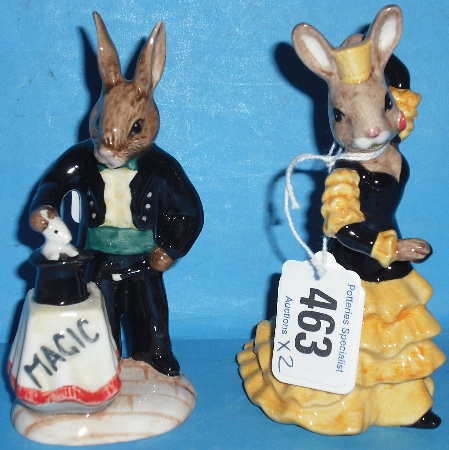 Appraisal: Royal Doulton Bunnykins Figures Magician DB Limited Edition Colourway and