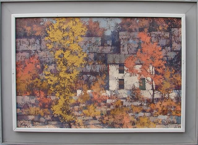 Appraisal: Autumn oil on canvas x SLL Foster Artist American -