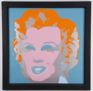 Appraisal: Marilyn Monroe screenprint after Warhol h Late th century screen-print