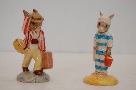 Appraisal: TWO DOULTON BUNNYKINS MOTHER FATHER