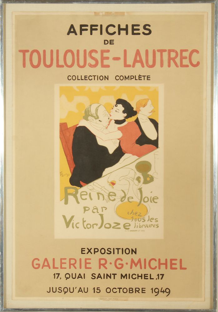 Appraisal: Toulouse-Lautrec Galerie R G Michel Poster Affiches de Toulouse-Lautrec Galerie