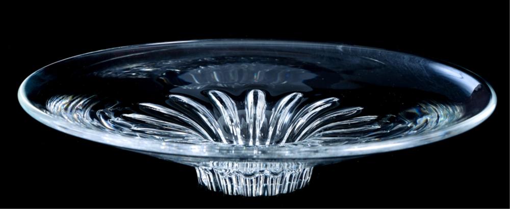 Appraisal: STEUBEN GLASS SUNFLOWER BOWL BY ERIC HILTON 's Steuben Glass