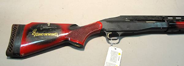 Appraisal: A gauge Browning Recoilless Trap single barrel shotgun Serial no