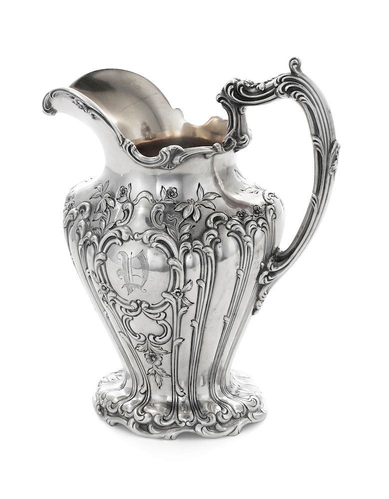 Appraisal: An American Silver Cream Pitcher An American Silver Cream Pitcher