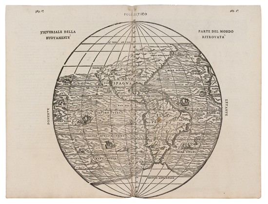 Appraisal: RAMUSIO GIOVANNI BATTISTA Delle Navigationi et Viaggi wood-engraved maps profusion