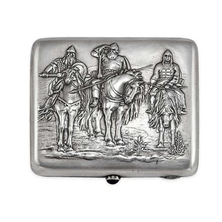 Appraisal: Russian Silver Cigarette Case Estimate -