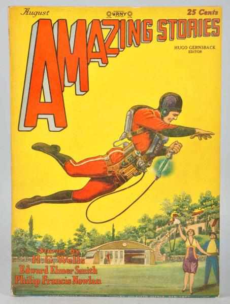 Appraisal: August Amazing Stories Magazine Description Volume no The story is