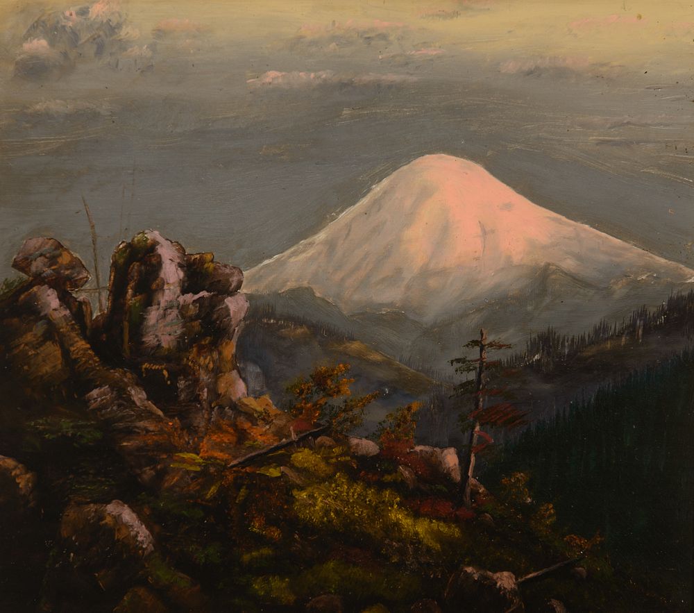 Appraisal: William Samuel Parrott - Mt Hood Mt Hood Oregon William